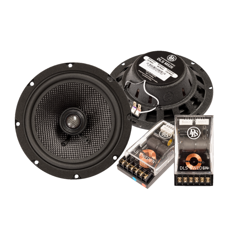 Altavoces coaxiales  6,5" 2 vias 50w rms DLS M526I
