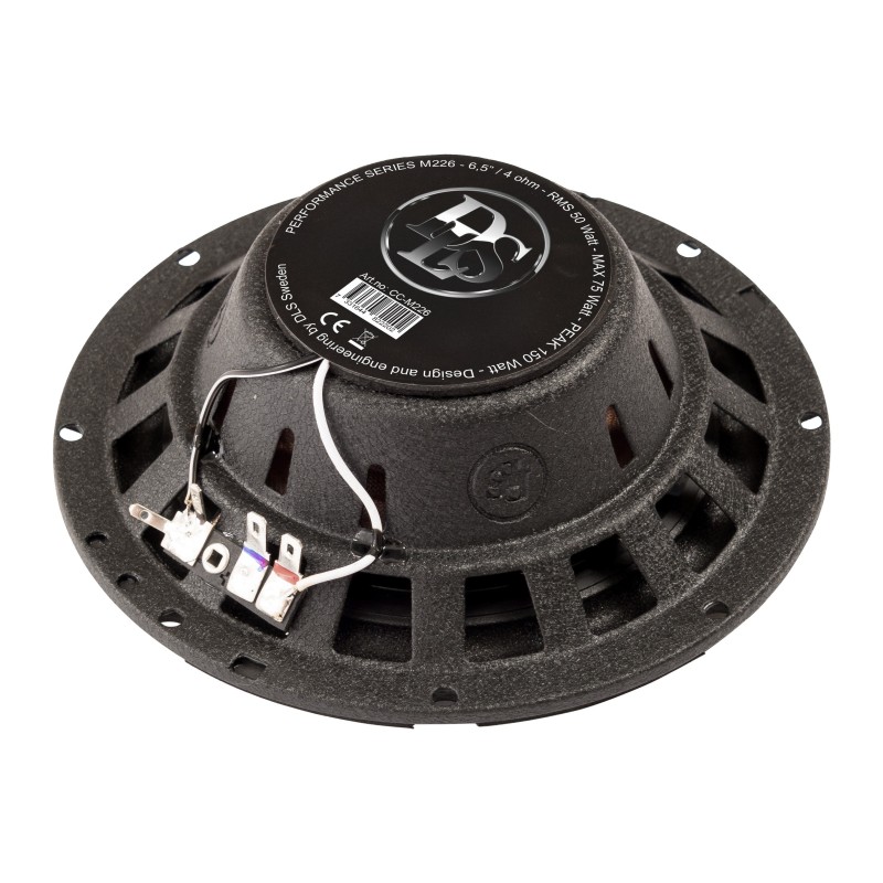 Altavoces coaxiales 6,5" 2 vias 50w rms DLS M226