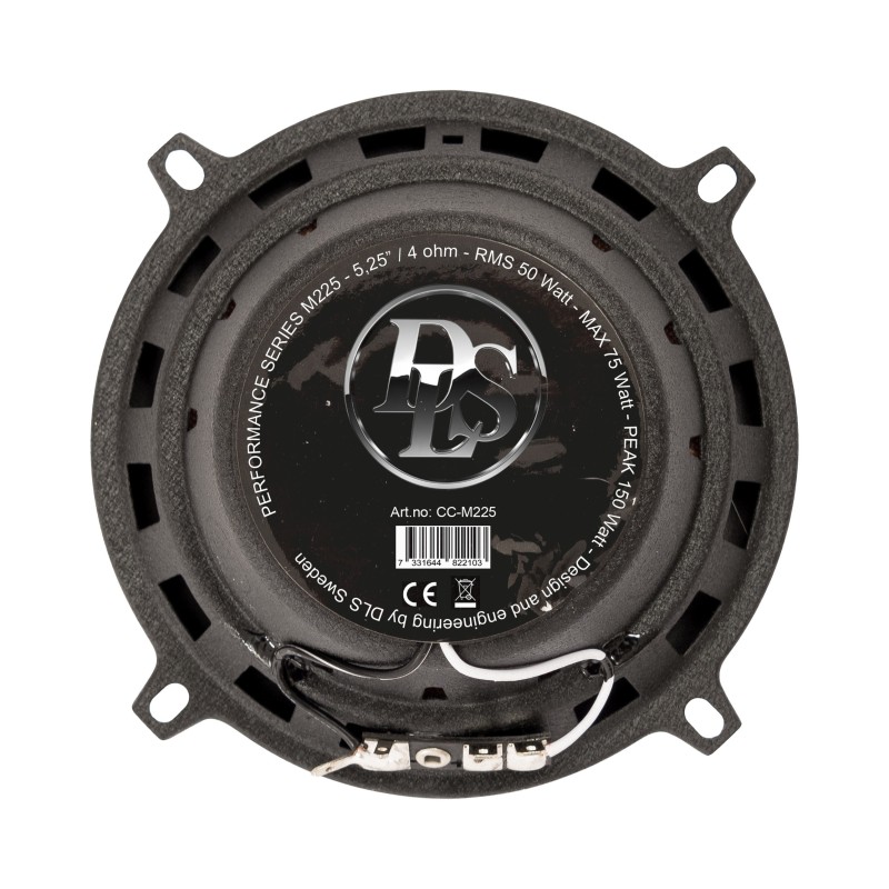 Altavoces coaxiales 5" 2 vias 50w rms DLS M225