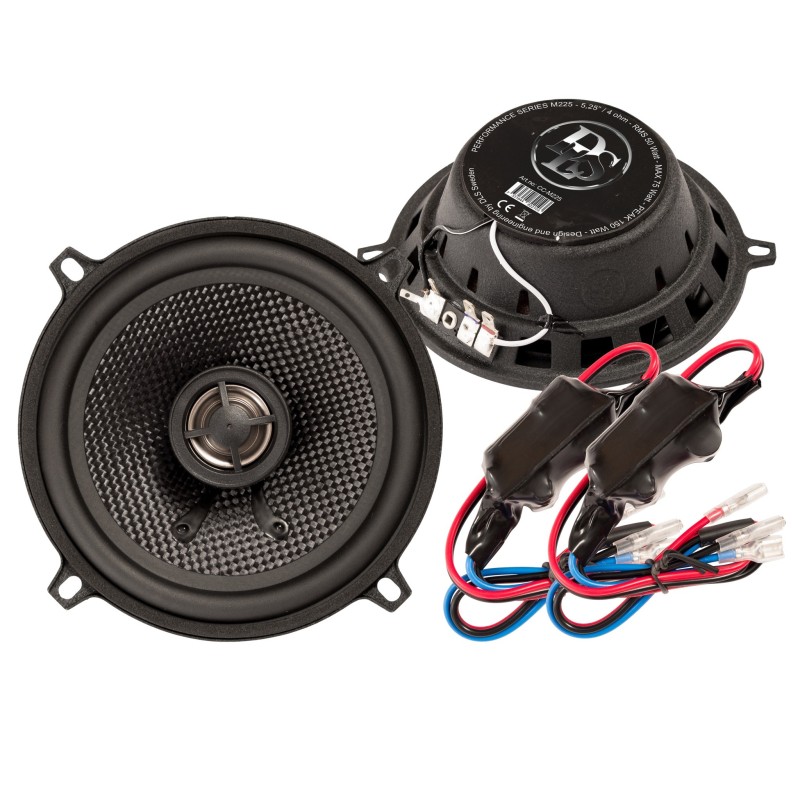 Altavoces coaxiales 5" 2 vias 50w rms DLS M225