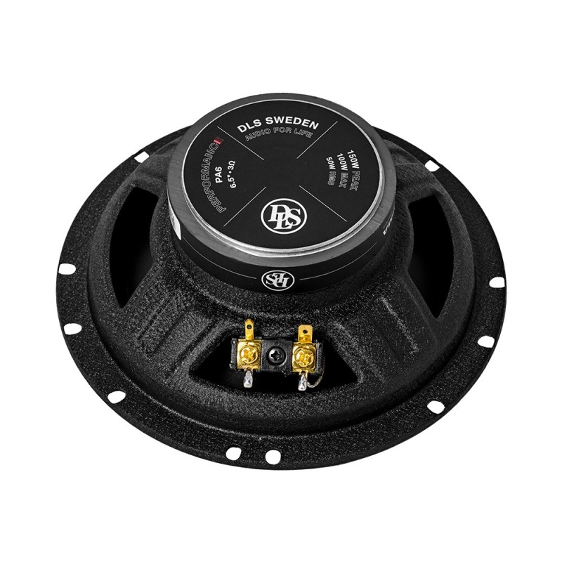 Altavoces coaxiales 6,5" 2 vias 50w rms DLS PA6