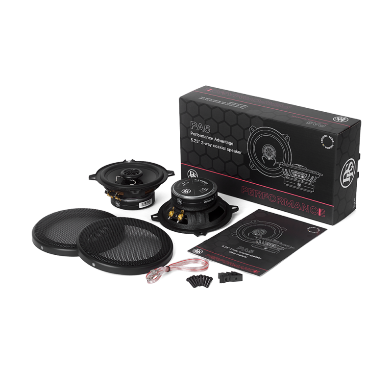 Altavoces coaxiales 5" 2 vias 50w rms DLS PA5