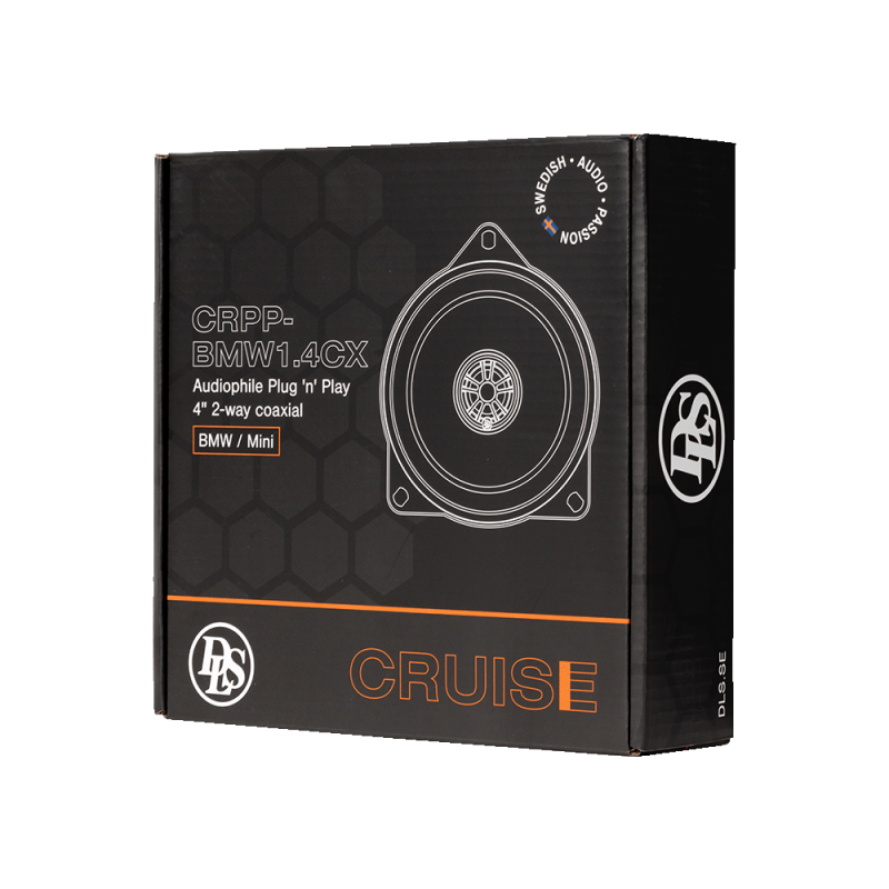 Altavoz coaxial BMW y MINI 4" de 2 vías DLS