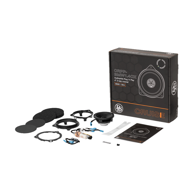 Altavoz coaxial BMW y MINI 4" de 2 vías DLS