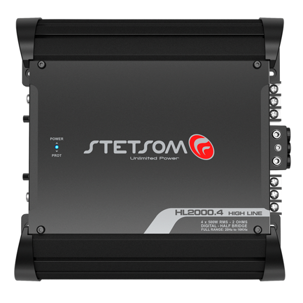 Stetsom 2000W HL2000.4 a 2 Ohm