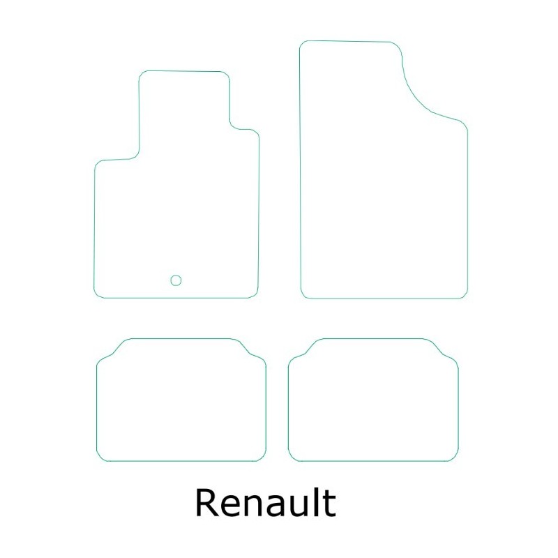 Alfombras Renault semimedida moqueta