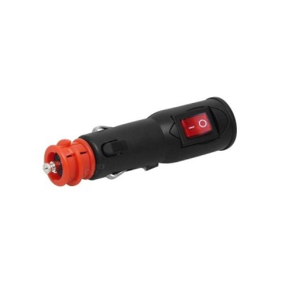 Enchufe mechero con interruptor EURO/DIN 12/24V