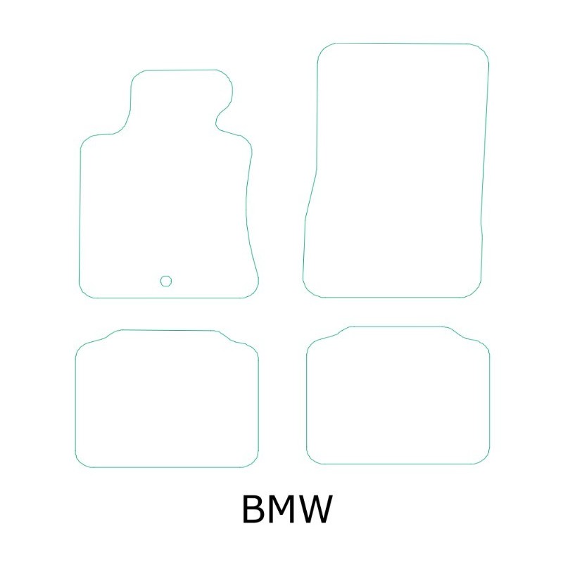 Alfombras BMW semimedida moqueta