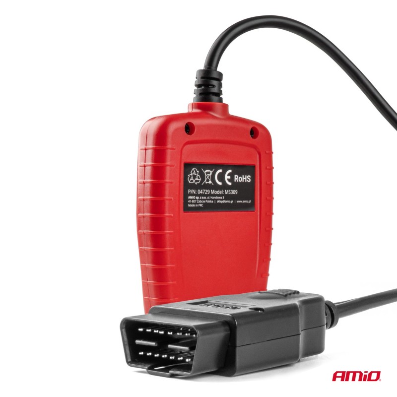 Escáner de diagnóstico OBD2 amio