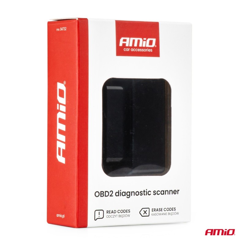 Escáner de diagnóstico OBD2 amio