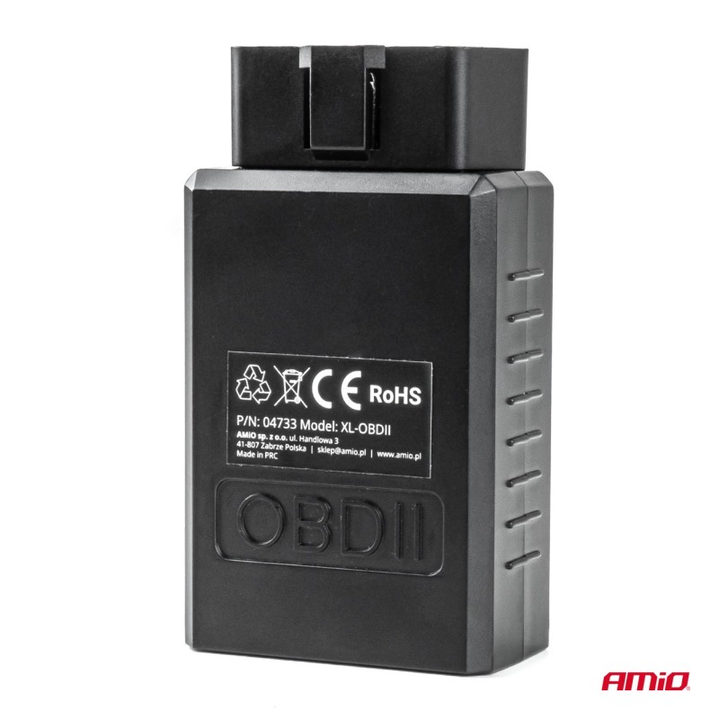 Escáner de diagnóstico OBD2 amio