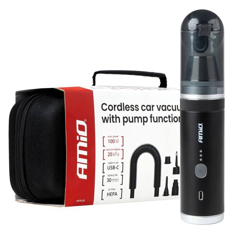 Aspiradora bateria función bomba 100W 20kPa USB-C