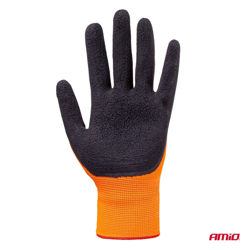 Guantes seguridad espuma de látex PE, 4 unidades, talla 8 (2 pares)