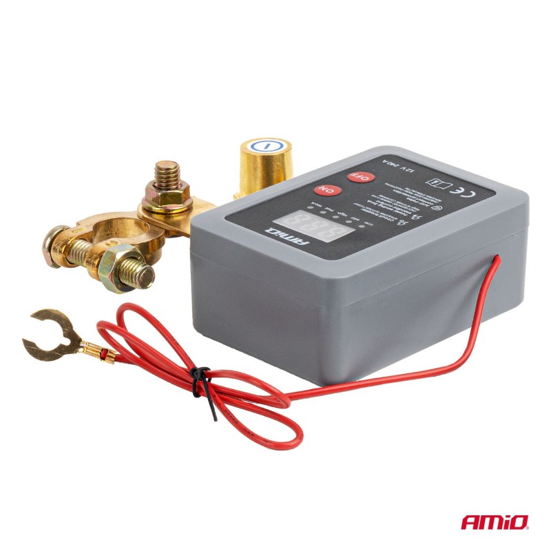 Desconectador de bateria a distancia 12V 240A 2 mandos