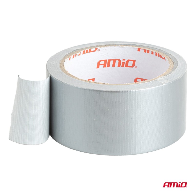 Cinta americana adhesiva 48 mm x 15 m x 0,19 mm gris