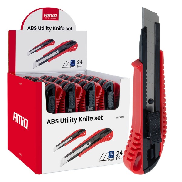 exporsitor cutter Juego de ABS 100x18x0,5mm 24 piezas