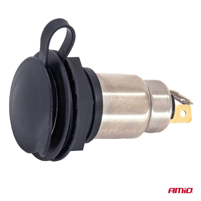 Toma de mechero adicional con tapa 250W 12V y 24V