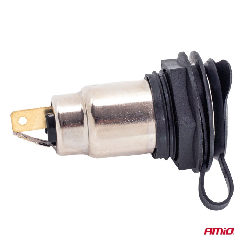 Toma de mechero adicional con tapa 250W 12V y 24V