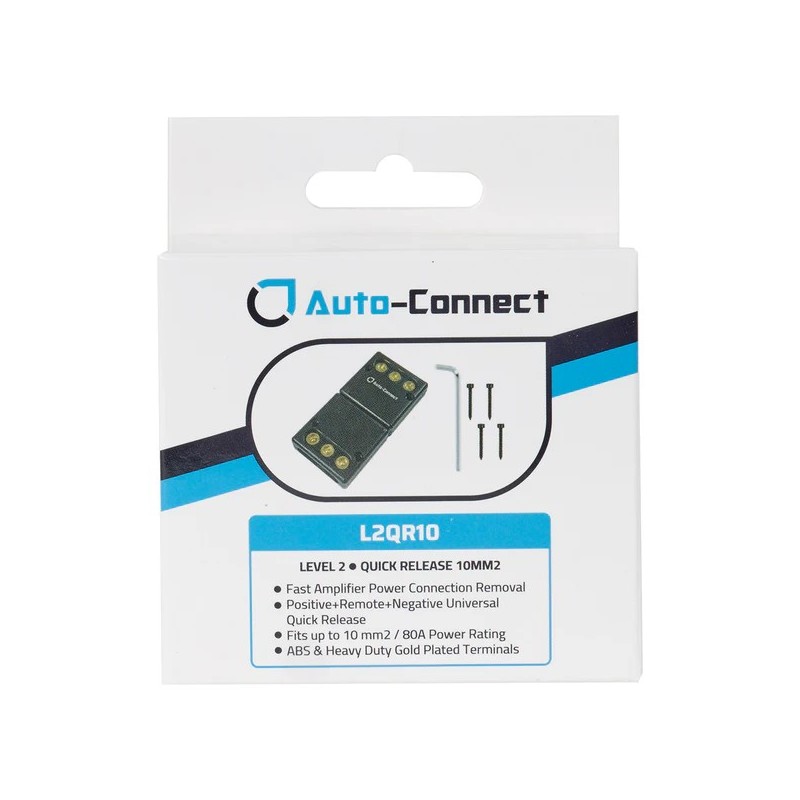 Conector rápido de 10 mm² / 8 AWG, 80 A