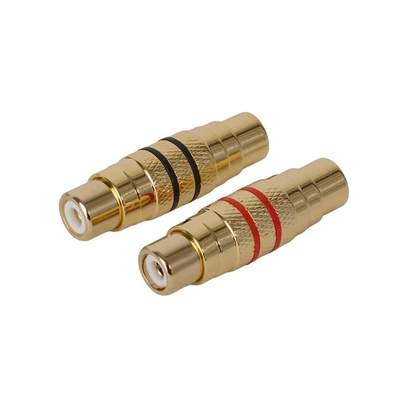 Adaptadores RCA hembra-hembra Auto-connect