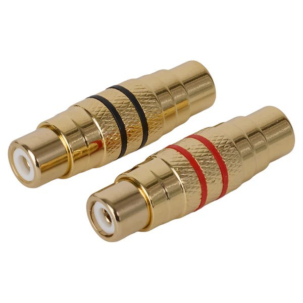 Adaptadores RCA hembra-hembra Auto-connect