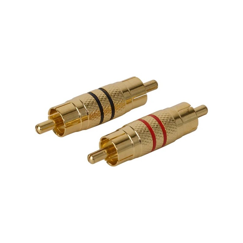 Adaptadores RCA macho-macho Auto-connect
