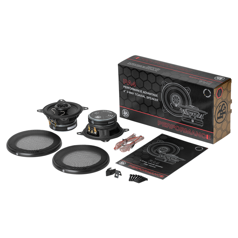 Altavoces coaxiales 4" 2 vias 40w rms DLS PA4