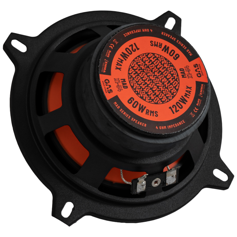 Altavoces coaxiales 5,25" 2 vias 60w rms GAS AUDIO