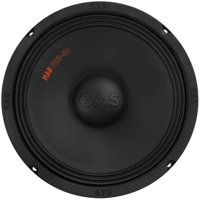 Medios graves 8" 250W / 125w rms 4ohm GAS audio