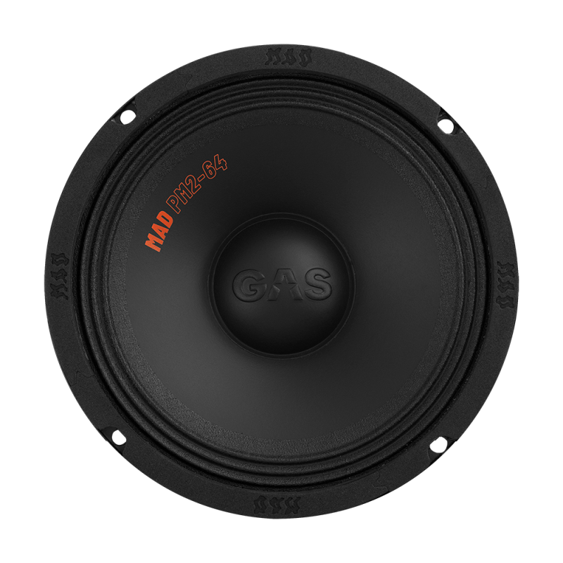 Medios graves 6,5" 200W / 100w rms 4ohm GAS audio