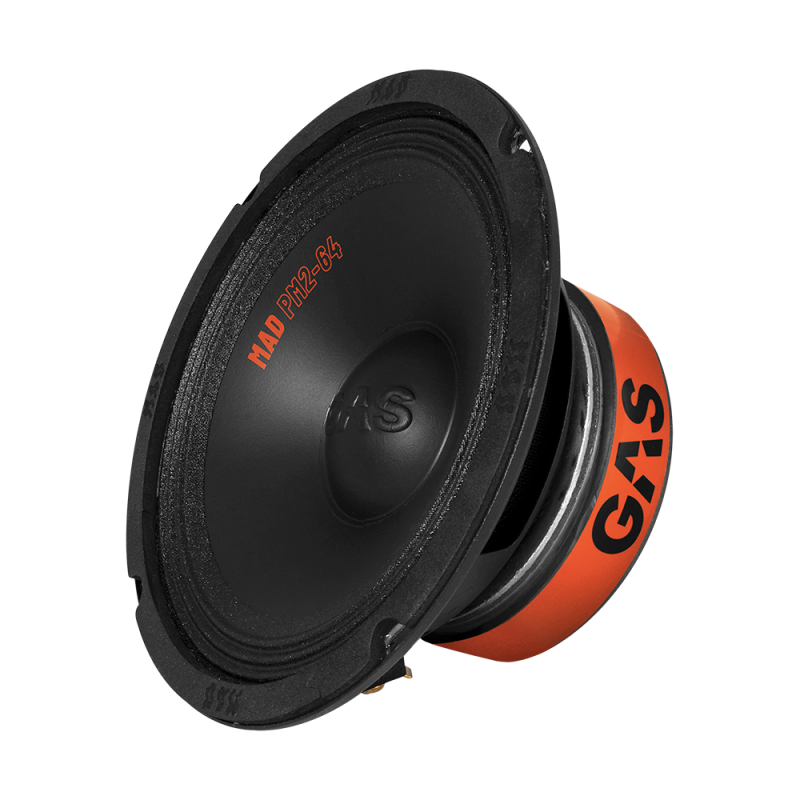 Medios graves 6,5" 200W / 100w rms 4ohm GAS audio