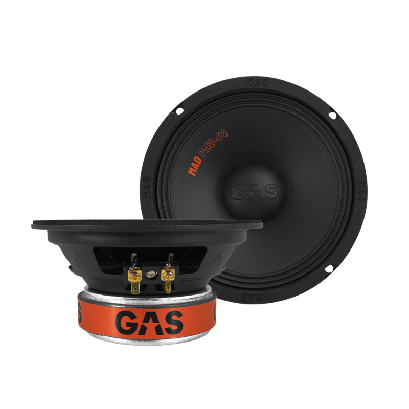 Medios graves 6,5" 200W / 100w rms 4ohm GAS audio