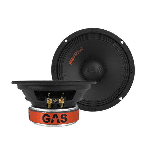 Medios graves 6,5" 200W / 100w rms 4ohm GAS audio