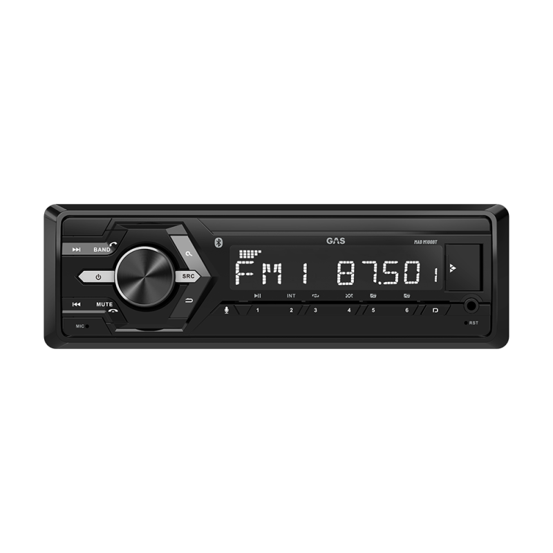 Radio USB y bluetooh GAS audio MAD M100-BT