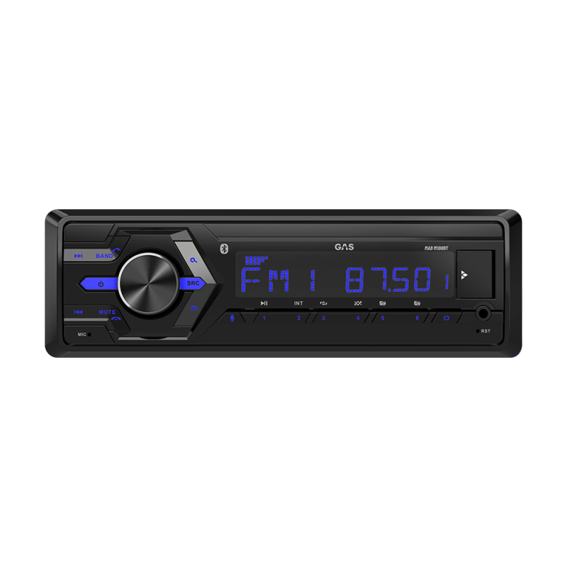 Radio USB y bluetooh GAS audio MAD M100-BT