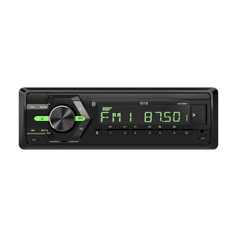 Radio USB y bluetooh GAS audio MAD M100-BT