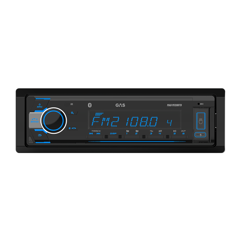 Radio USB y bluetooh GAS audio MAD M110-BT