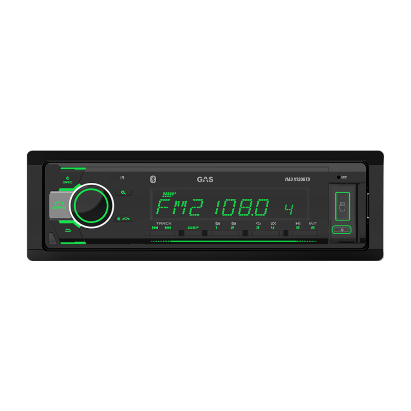 Radio USB y bluetooh GAS audio MAD M110-BT
