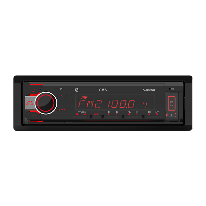 Radio USB y bluetooh GAS audio MAD M110-BT