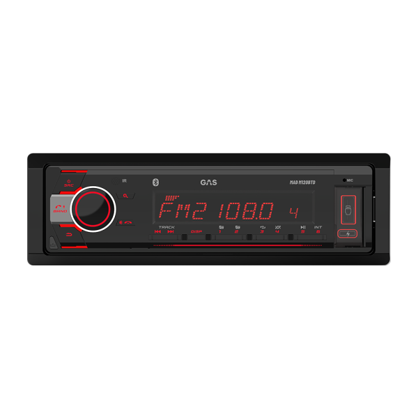 Radio USB y bluetooh GAS audio MAD M110-BT