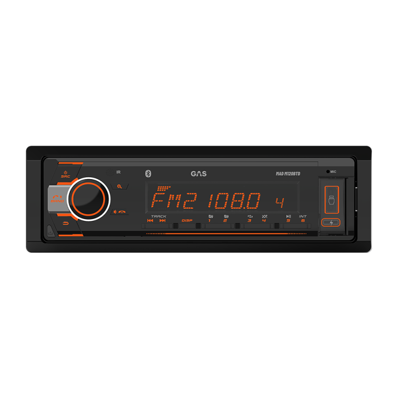 Radio USB y bluetooh GAS audio MAD M110-BT