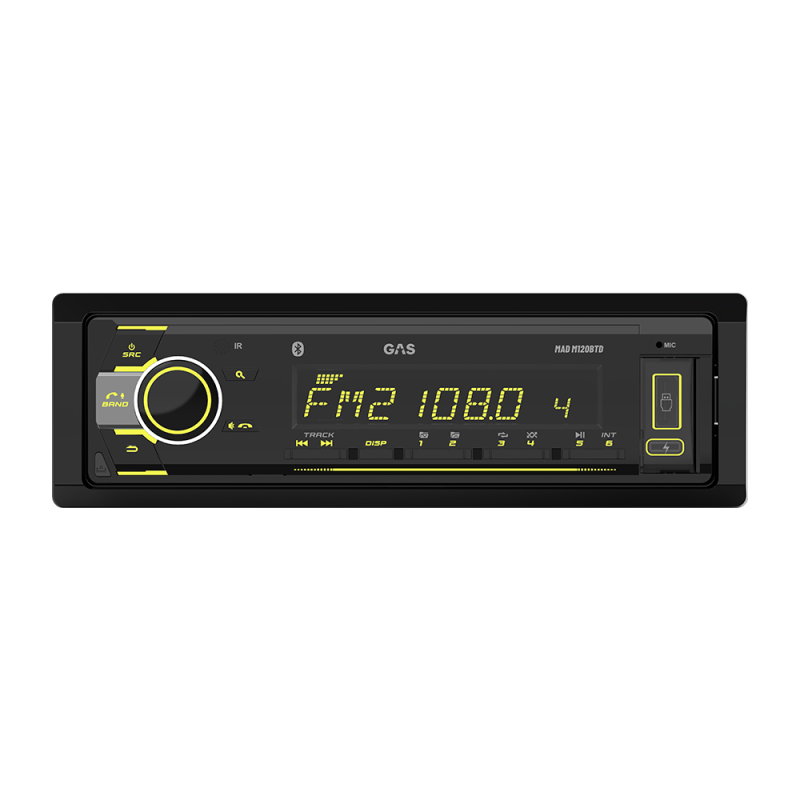 Radio USB y bluetooh GAS audio MAD M110-BT