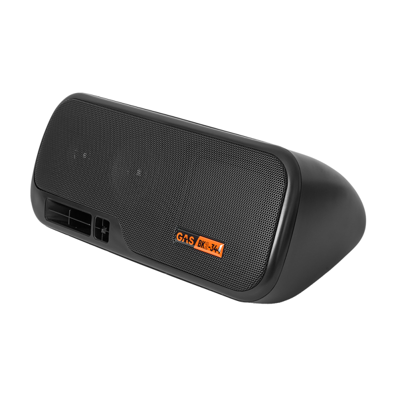 Altavoces 4" 3 vias con caja Gas audio 150w / 75wrms