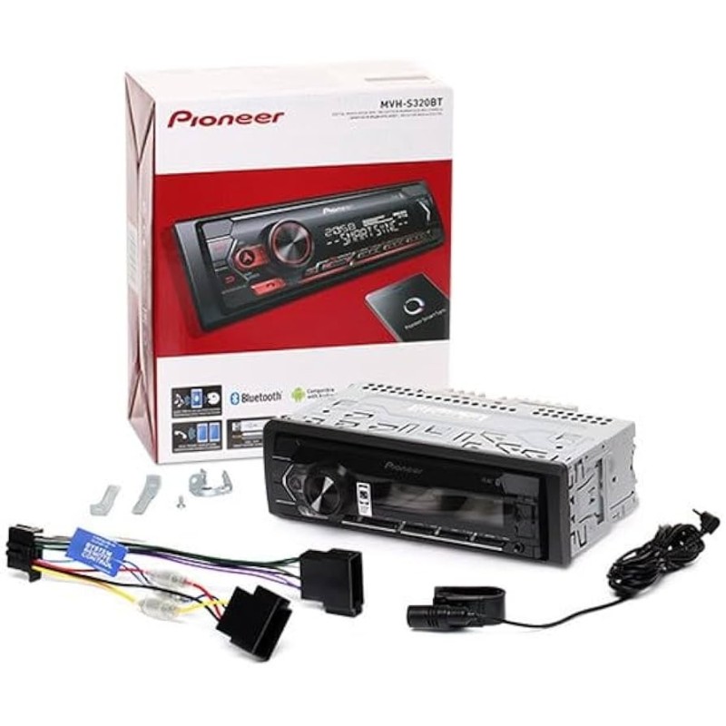 Radio con USB y Bluetooh Pioneer MVH-S320BT