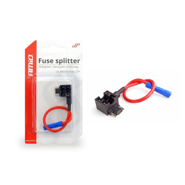 Adaptador para fusible MICRO perfil bajo 20A
