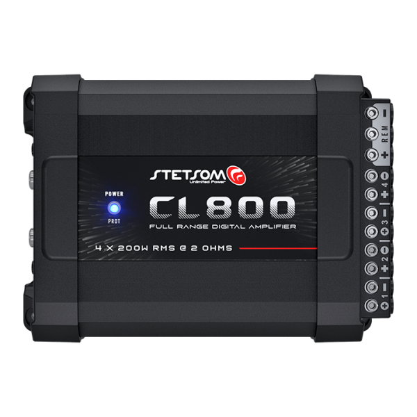 Stetsom 4 canales CL800.4 4ohm