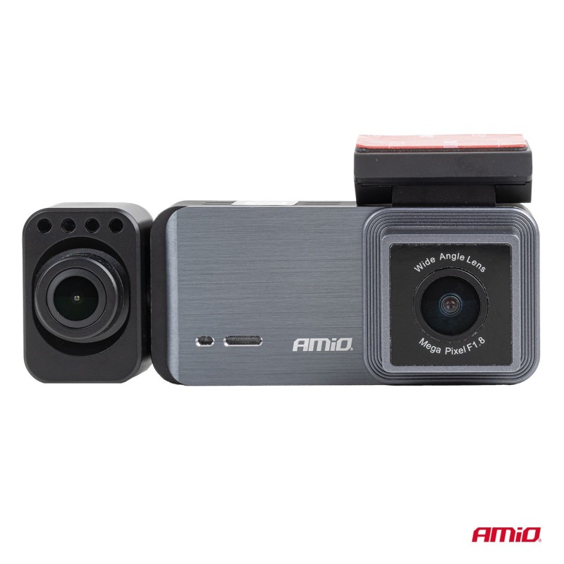Dashcam con cámara trasera 4K WLAN WIFI UHD