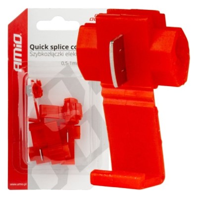 Conector de conexión rápida 0,5-1mm2 10A 5unid blister