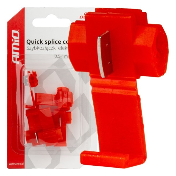Conector de conexión rápida 0,5-1mm2 10A 5unid blister