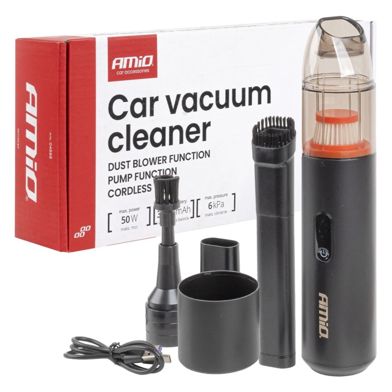 Aspiradora para coche 3 en 1 - 6 kPa 50W 150ml
